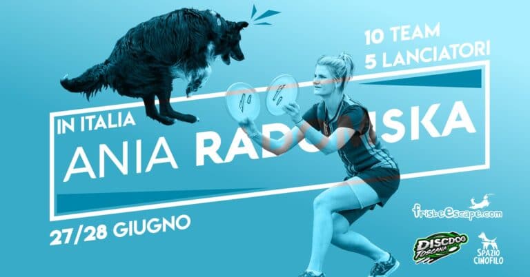 disc dog stage Ania Radomska 2020